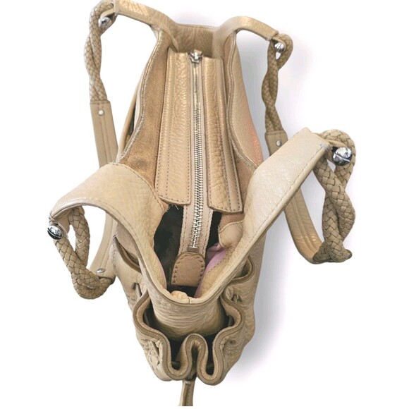 Cole Haan Brown Hobo Bag with Braided Handle MINT CONDITION - Picture 5 of 16